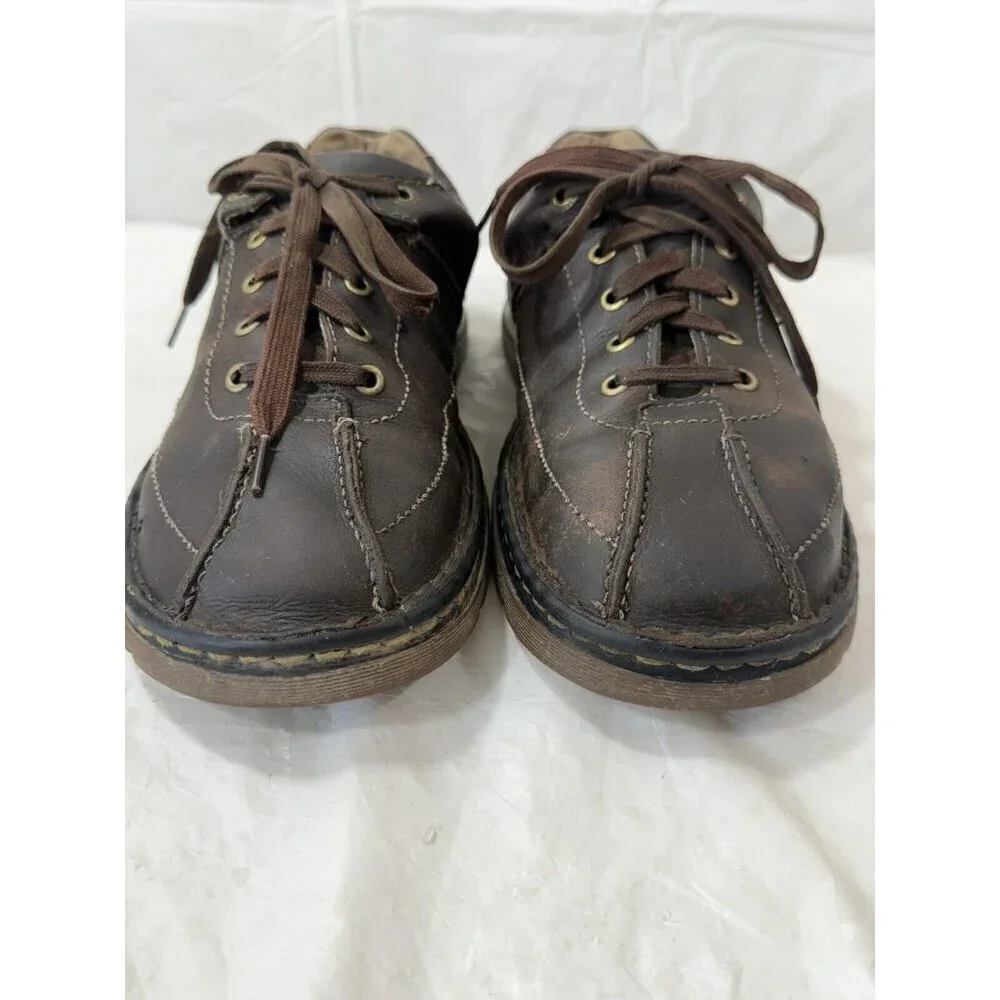 Dr. Martens 11199 Brown Leather Men' Shoes Size 10